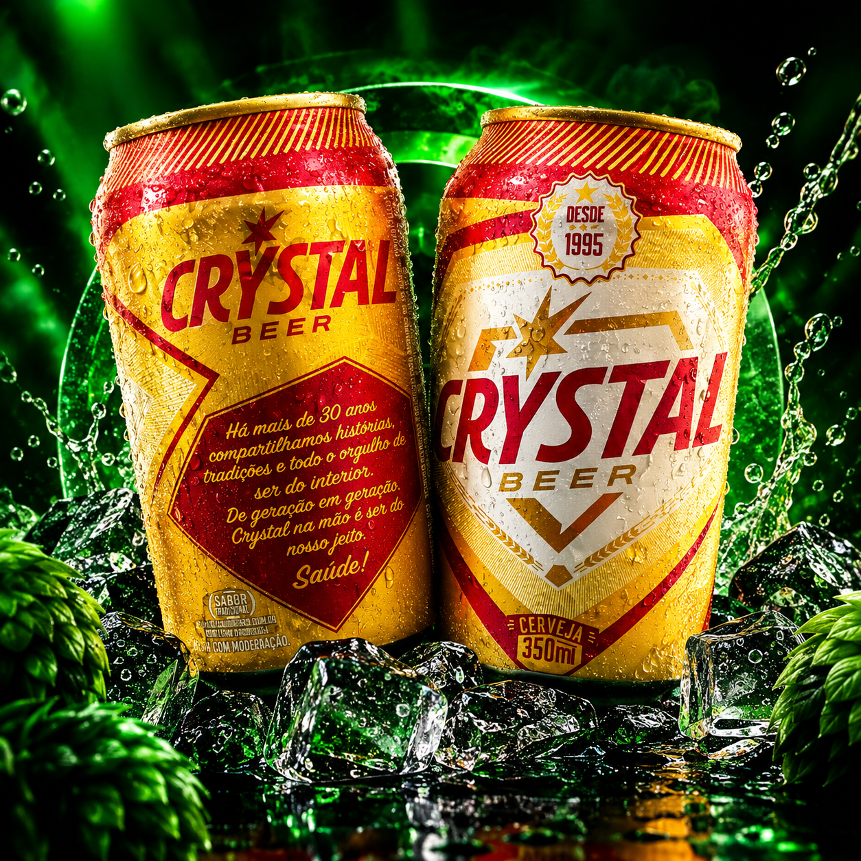 Crystal Lata 350ml