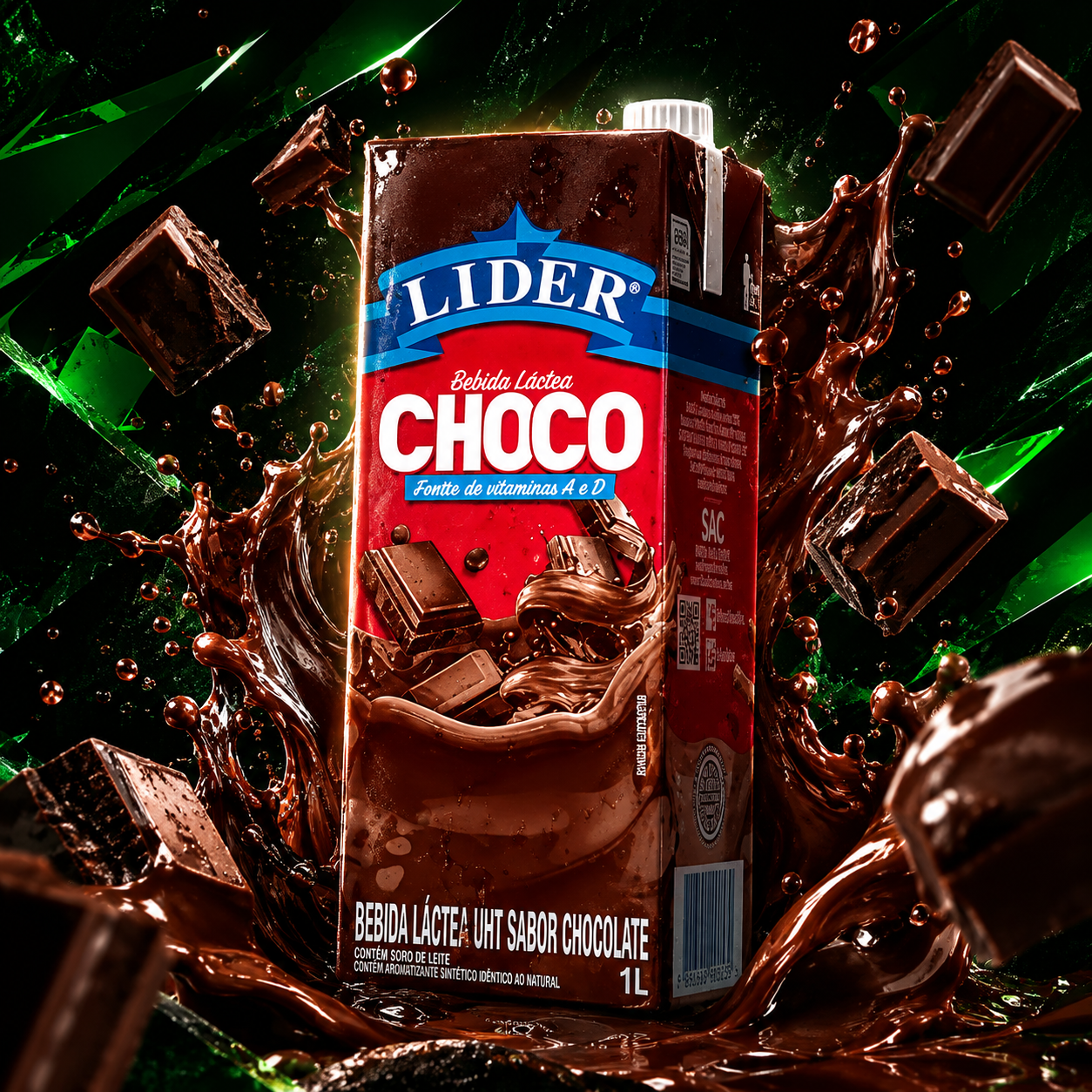 Achocolatado Líder 1L
